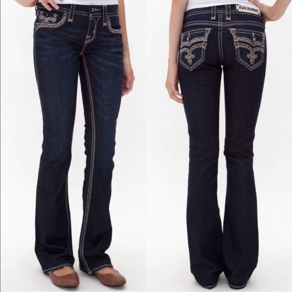 ROCK REVIVAL Adorna Boot Jeans